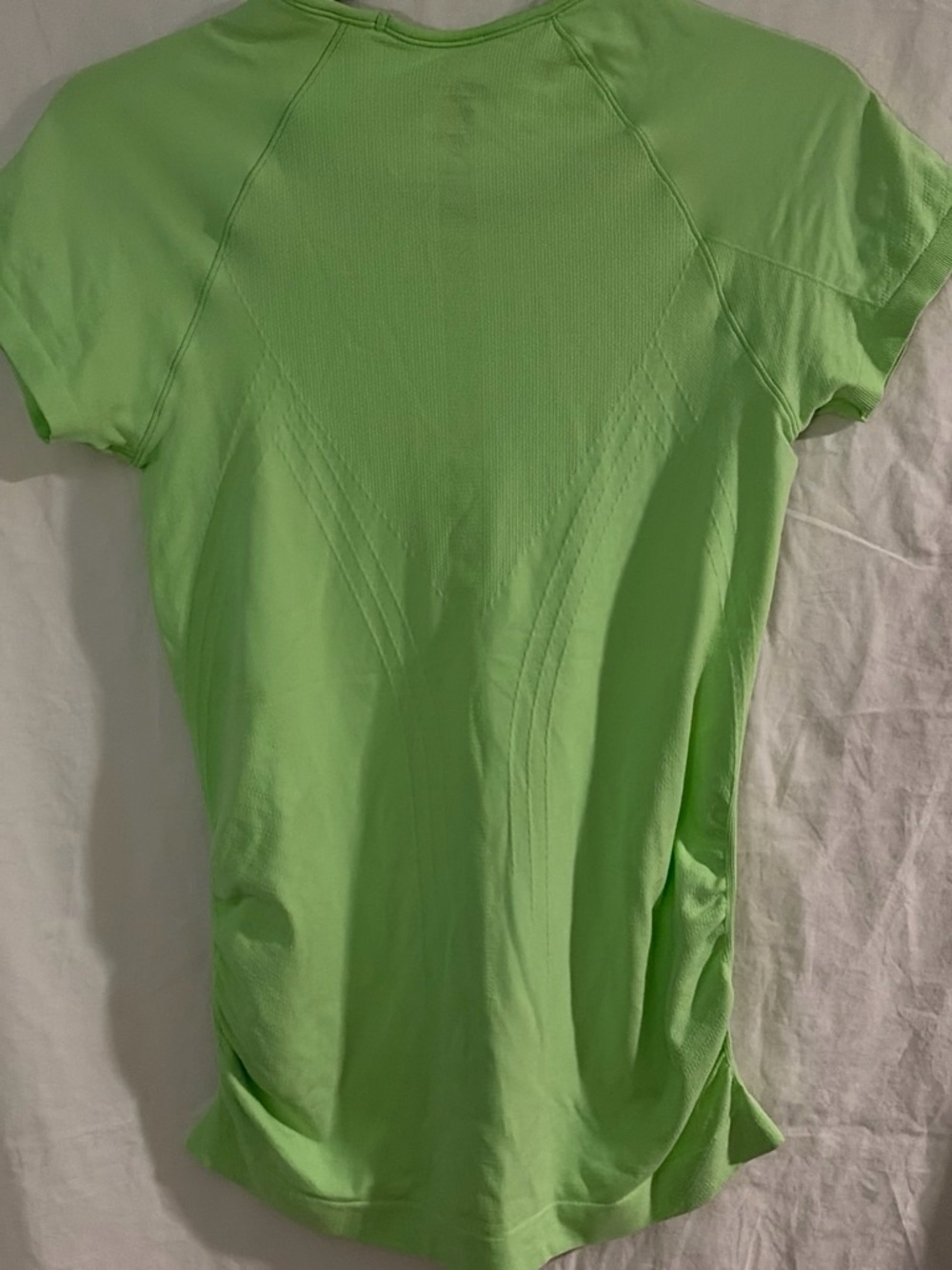 Athleta Light Green Short Sleeve Performance Tee - Picture 5 of 5